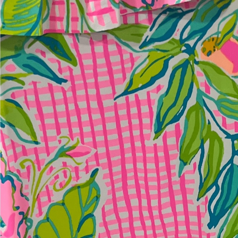 Lilly Pulitzer Bathing Suit Don't Stop Beleafing 4 NWT - Picture 8 of 8